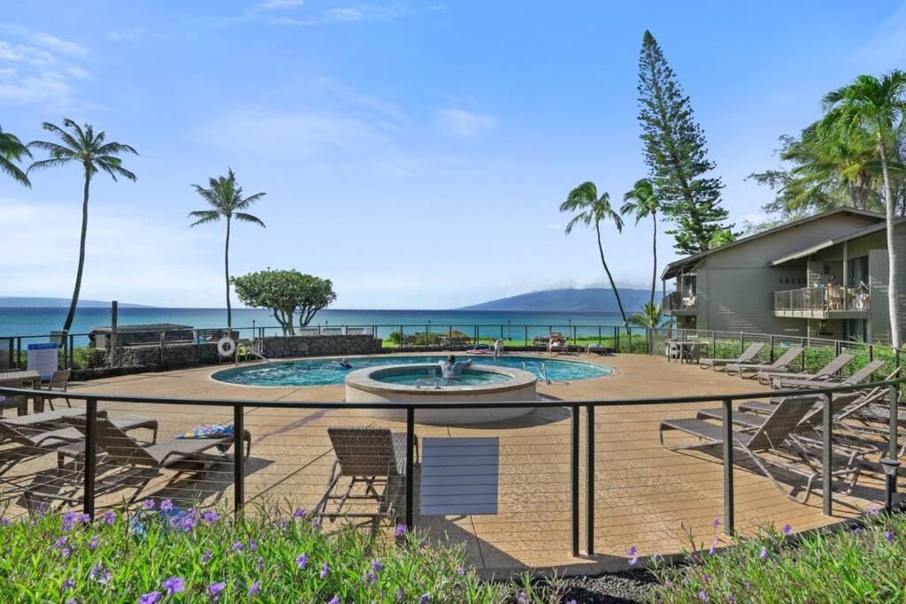 Coral Cove-Poolside Condo And Panoramic Ocean View Kahana Exterior foto